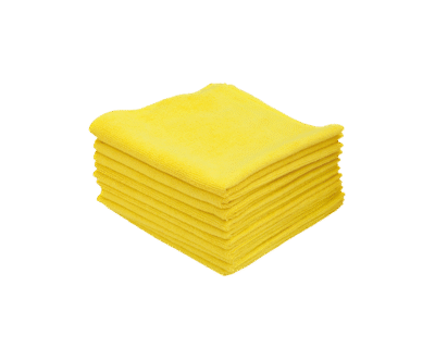 Yellow Microfibre Cloths